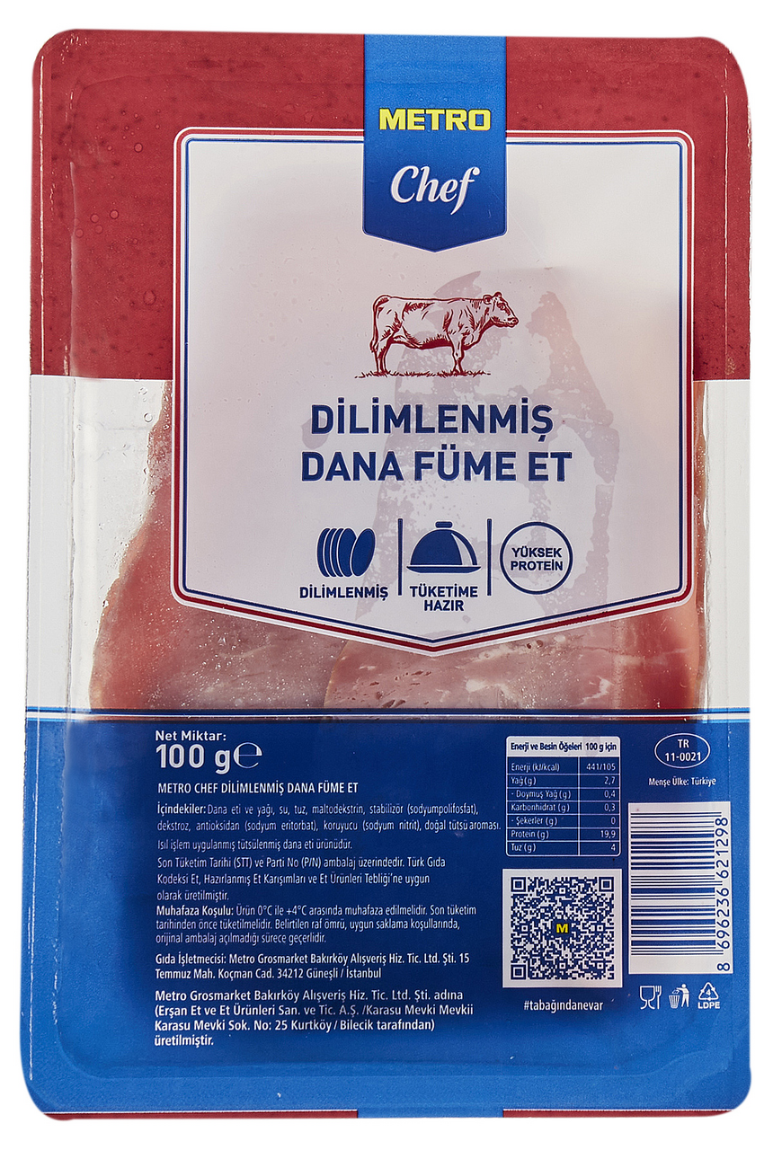 METRO Chef Füme Et 100 G Kuru