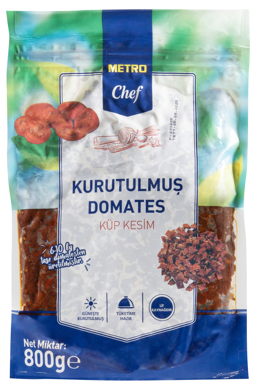 METRO Chef Kurutulmuş Domates Küp Kesim 800 G