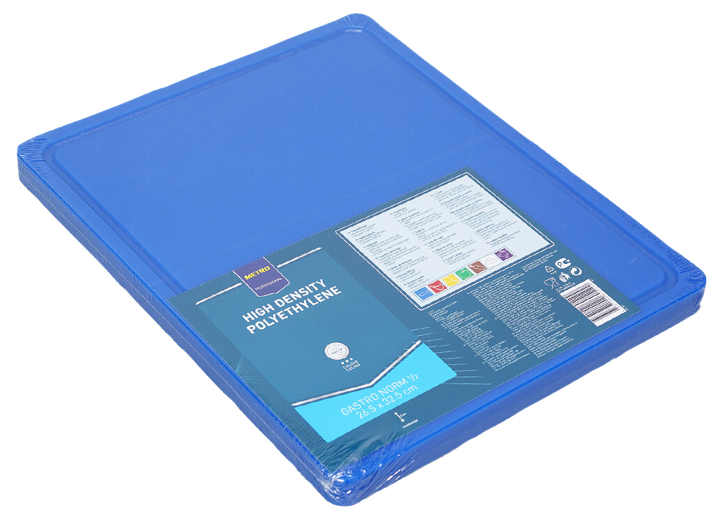 METRO PROFESSIONAL Kesme Tahtası Blok Gn1/2 Mavi