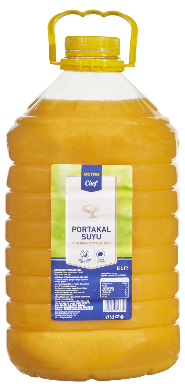 METRO Chef Portakal Suyu 5 L