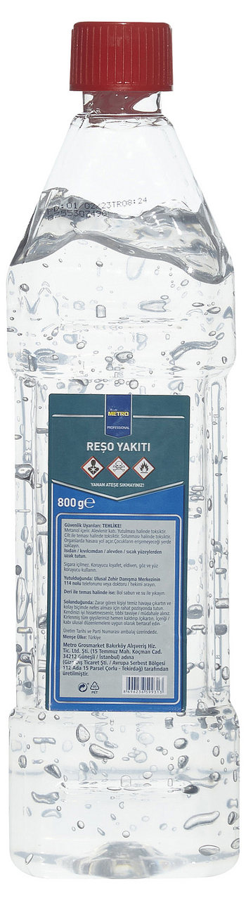 METRO PROFESSIONAL Reşo Jel Yakıt 800 G