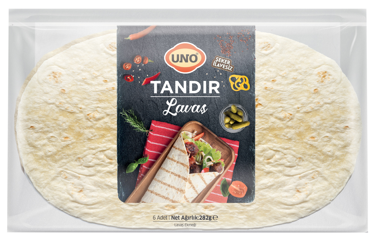 UNO Tandır Lavaş 6Lı Sade