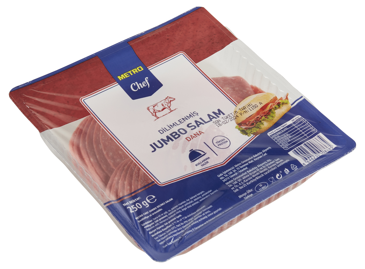 METRO Chef Jumbo Salam 250 G Sade
