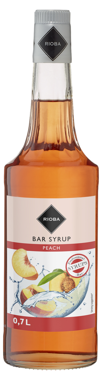 RIOBA Aromalı Şurup 700 Ml Şeftali