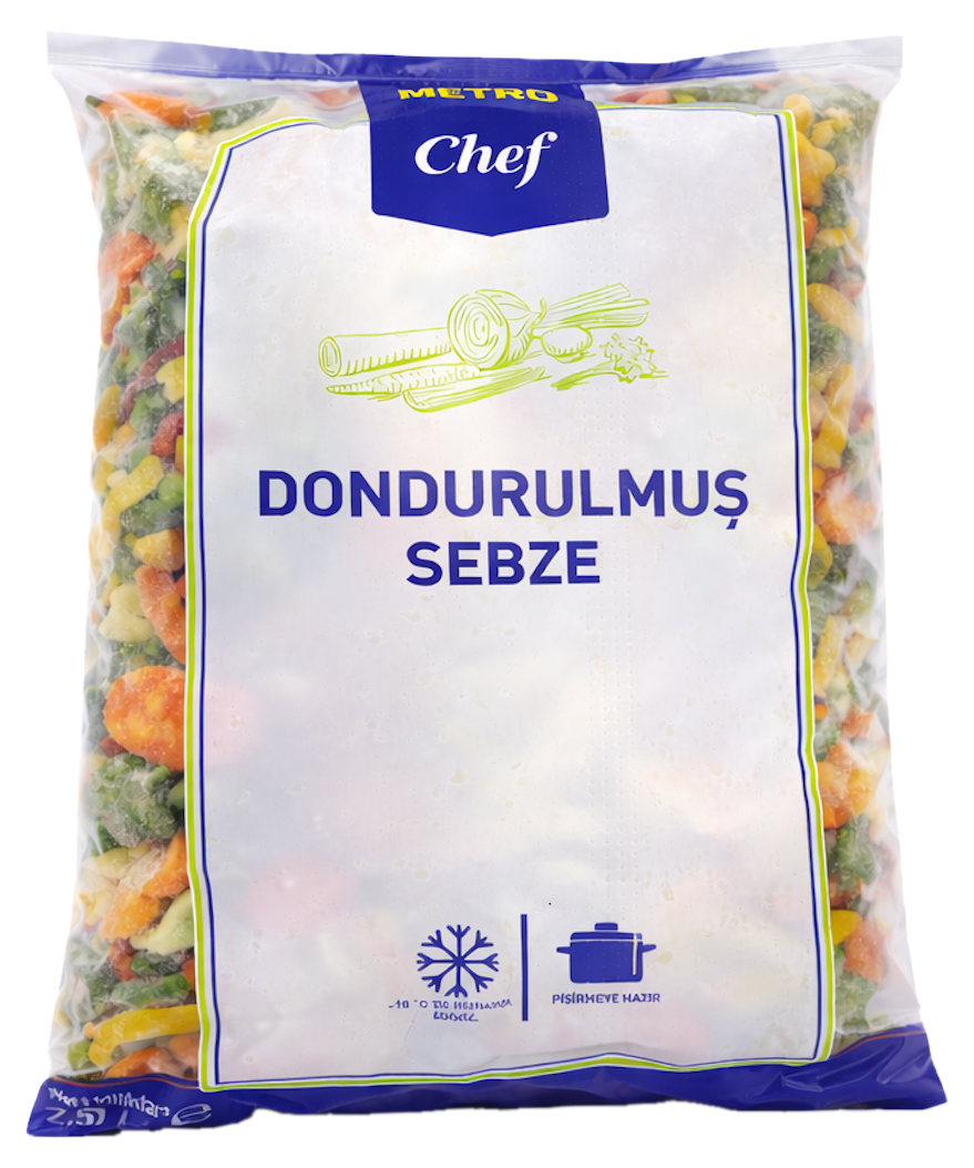 METRO Chef Dondurulmuş Sebze Mix 2,5 Kg