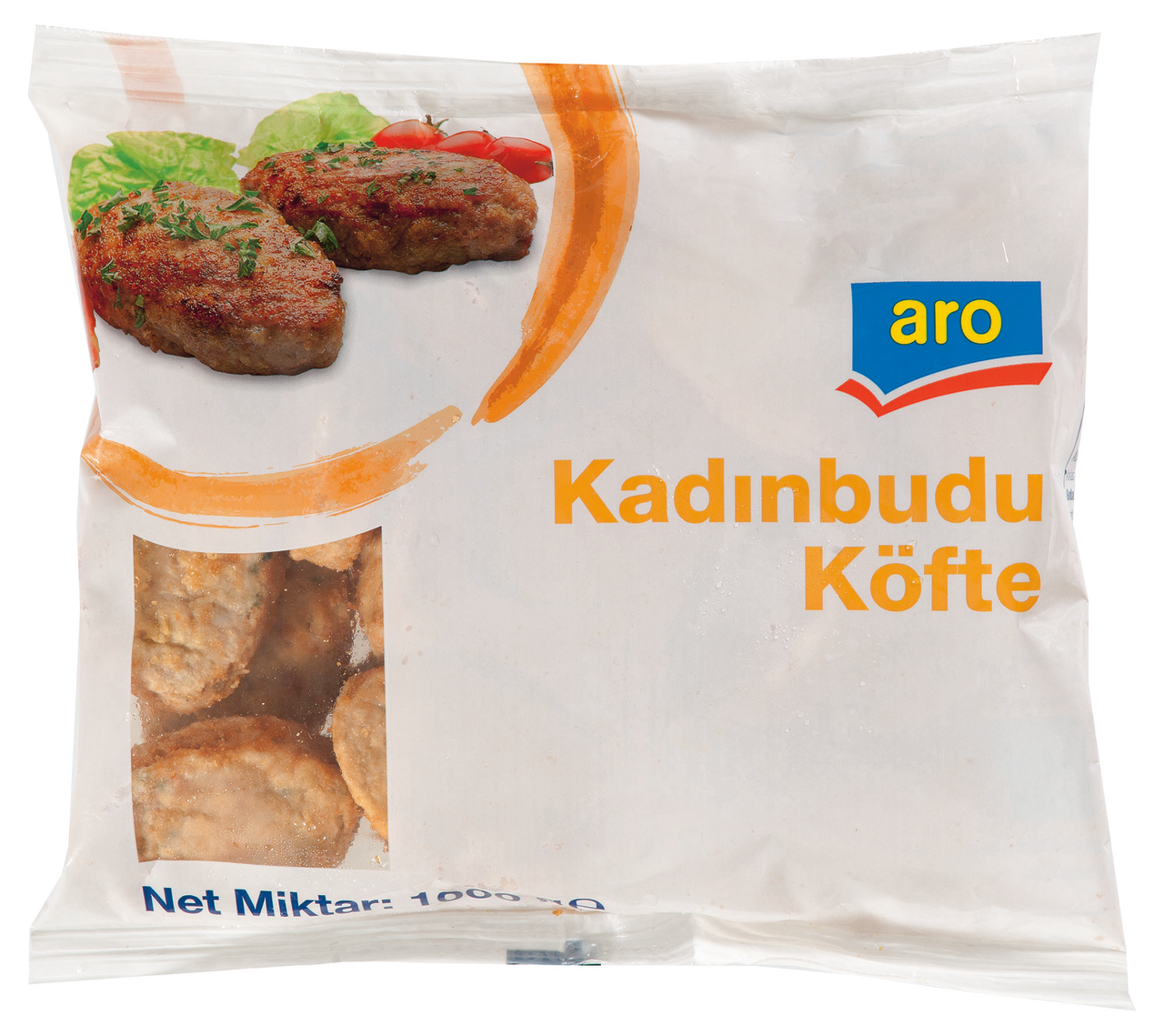 aro Dondurulmuş Kadınbudu Köfte 1 Kg