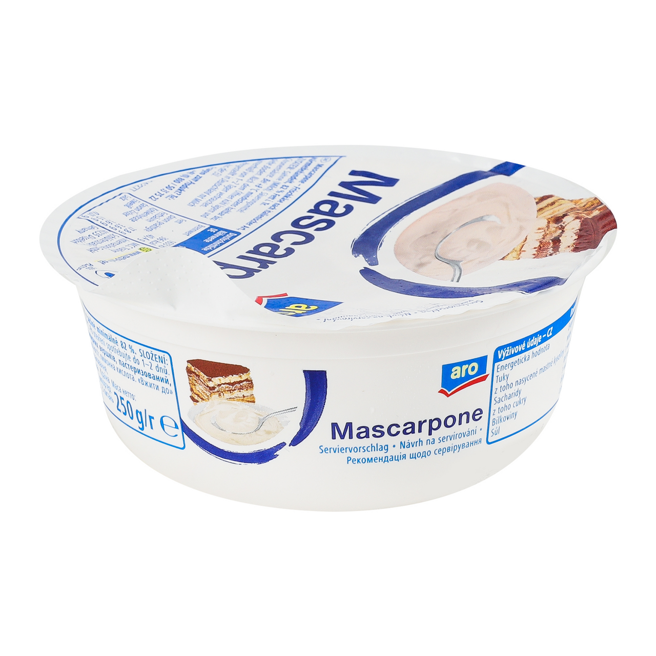 aro Сир Маскарпоне 82% 250г