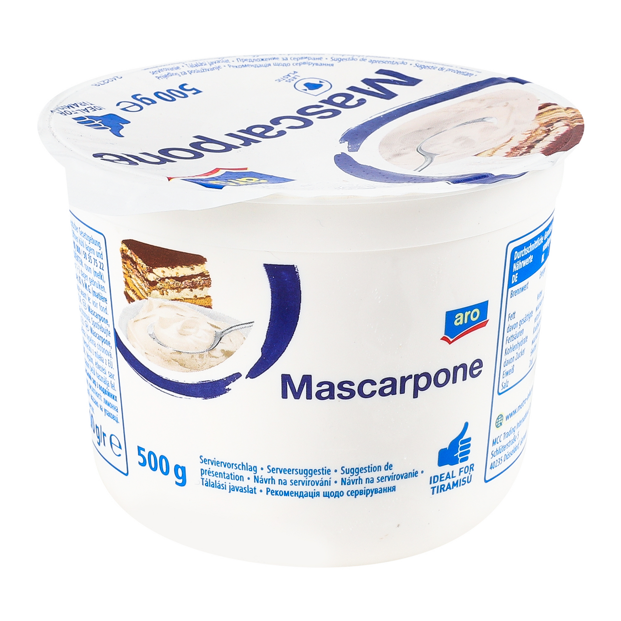 aro Сир Маскарпоне 82% 500г