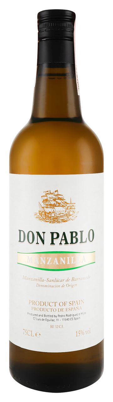 Don Pablo Вино кріплене Manzanilla біле сухе 15% 0,75л