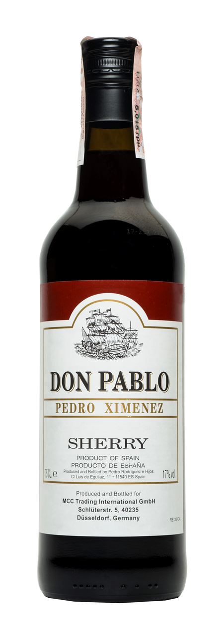 Don Pablo Вино кріплене Pedro Ximenez de PX біле 17% 0,75л