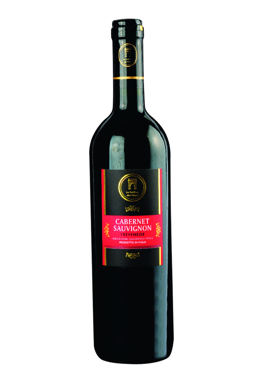 Le Colline dei Filari Вино Cabernet Sauvignon черв 12% 0,75л