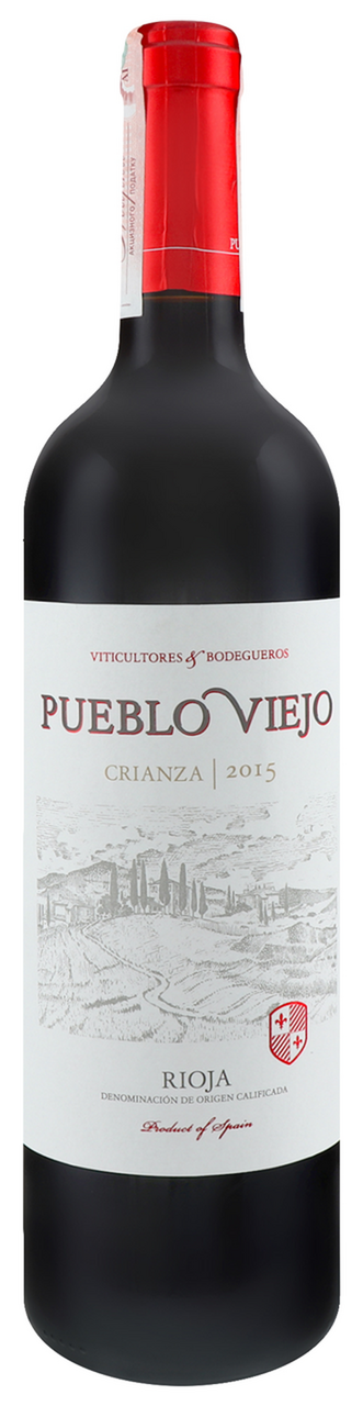 Pueblo Viejo Вино Rioja Crianza червоне сухе 14% 0,75л