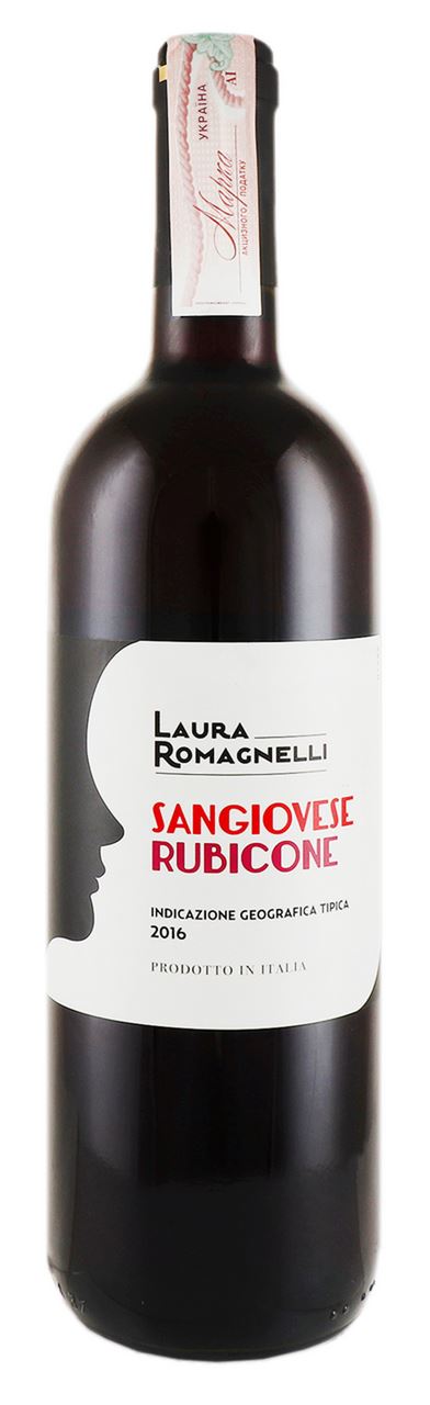 Laura Romagnelli Вино Sangiovese Rubicone черв сух 11% 0,75л