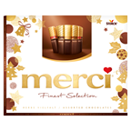 Цукерки Merci асорті з темного шоколаду 250г
