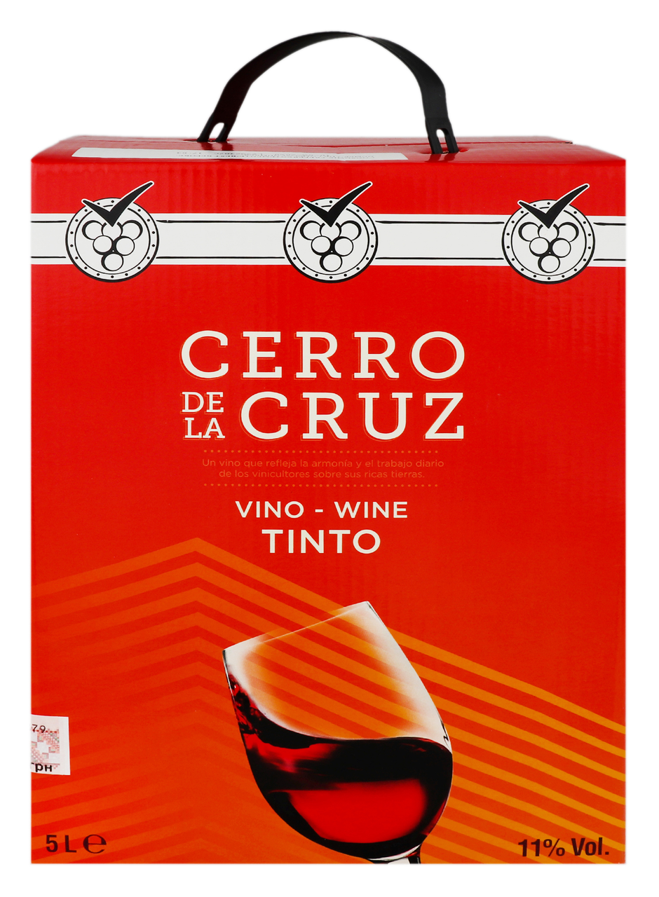 Cerro de la Cruz Вино BiB Tinto Seco червоне сухе 11% 5л