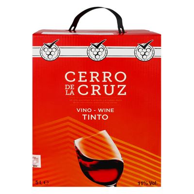 Cerro de la Cruz Вино BiB Tinto Seco червоне сухе 11% 5л