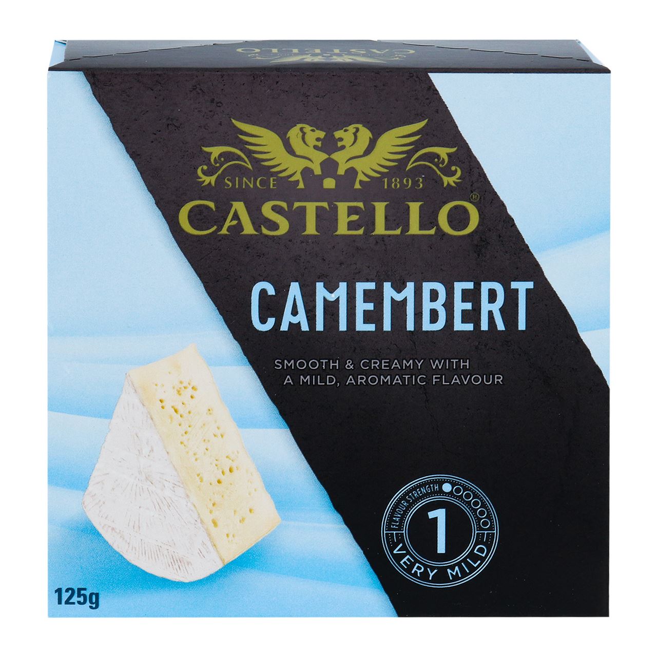 Castello Сир Camembert з білою пліснявою 50% 125г