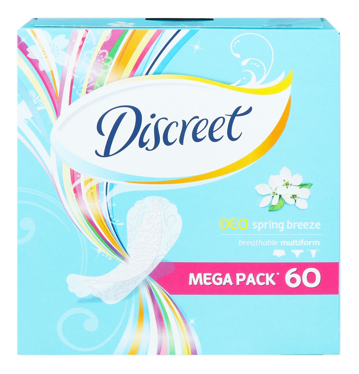 Discreet Прокладки щоденні Multiform Deo Spring Breeze 60шт
