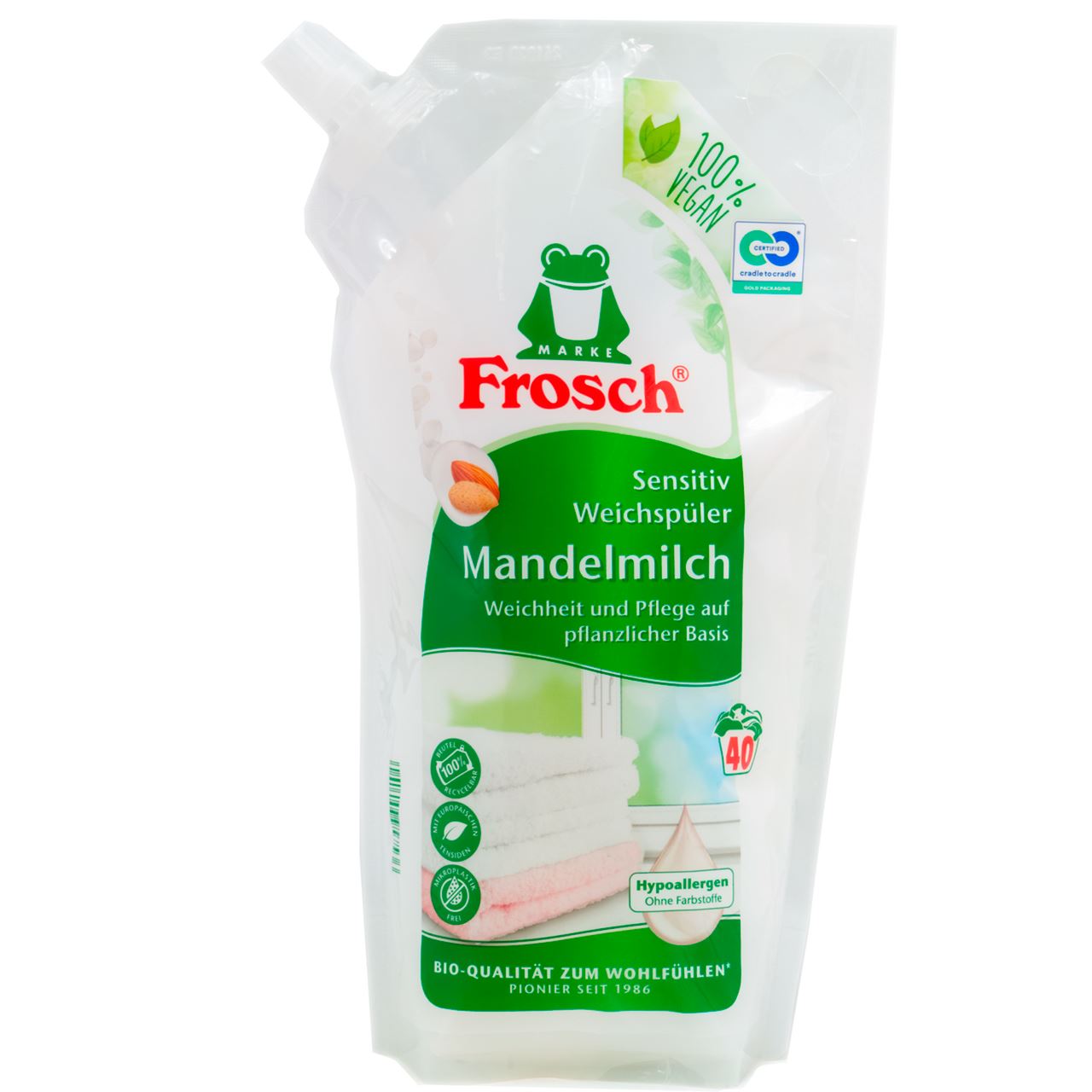Frosch Кондиціонер-ополіскувач мигдалеве молочко 1л