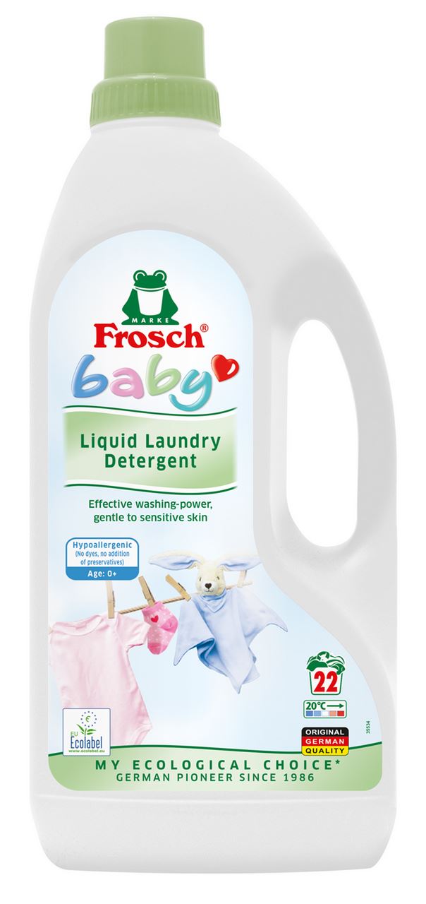 Frosch Рідкий засіб Baby для прання дитячої білизни 1,5л