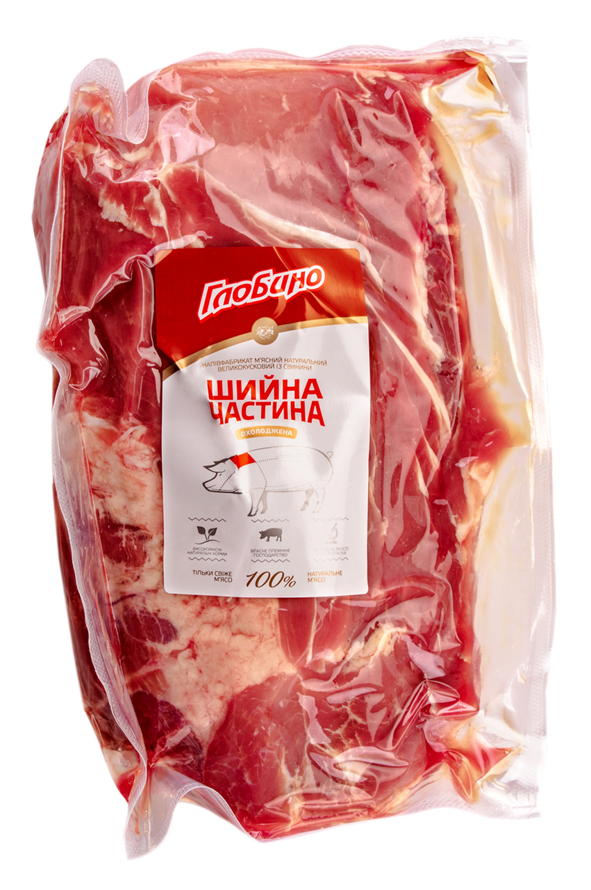 Глобино Свинина шийна частина охолоджена вагова