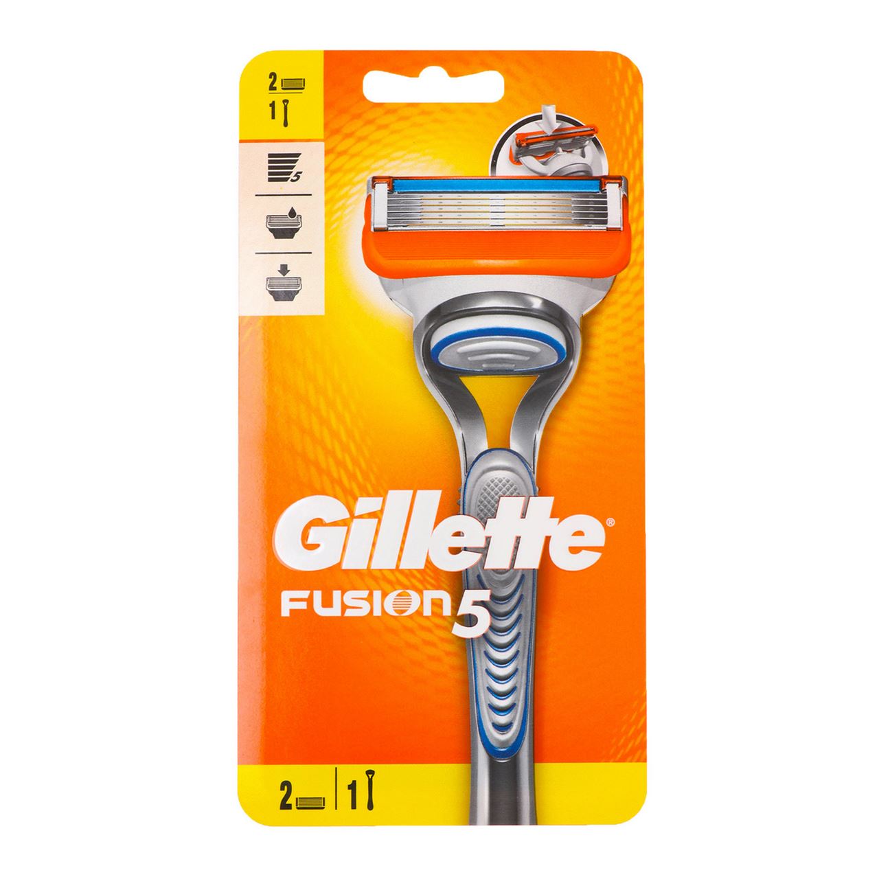 Gillette Бритва Fusion5 зі змінними касетами 1шт