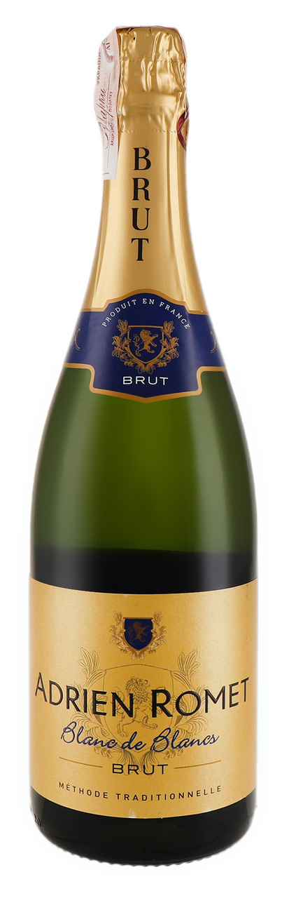 Adrien Romet Вино ігристе Blanc de Blancs брют 11,5% 0,75л