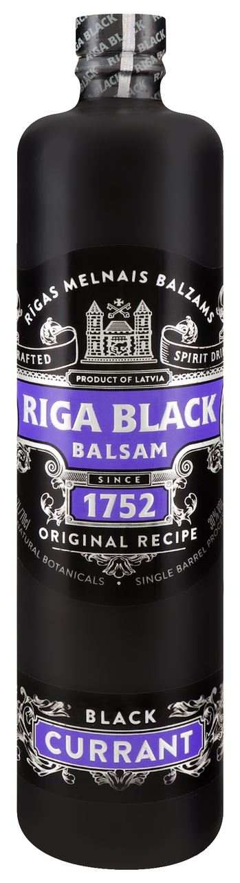 Riga balsam Напій акл Black смак чорної смородини 30% 0,7л