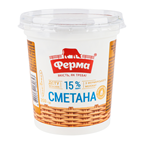 Сметана Ферма 15% 350г