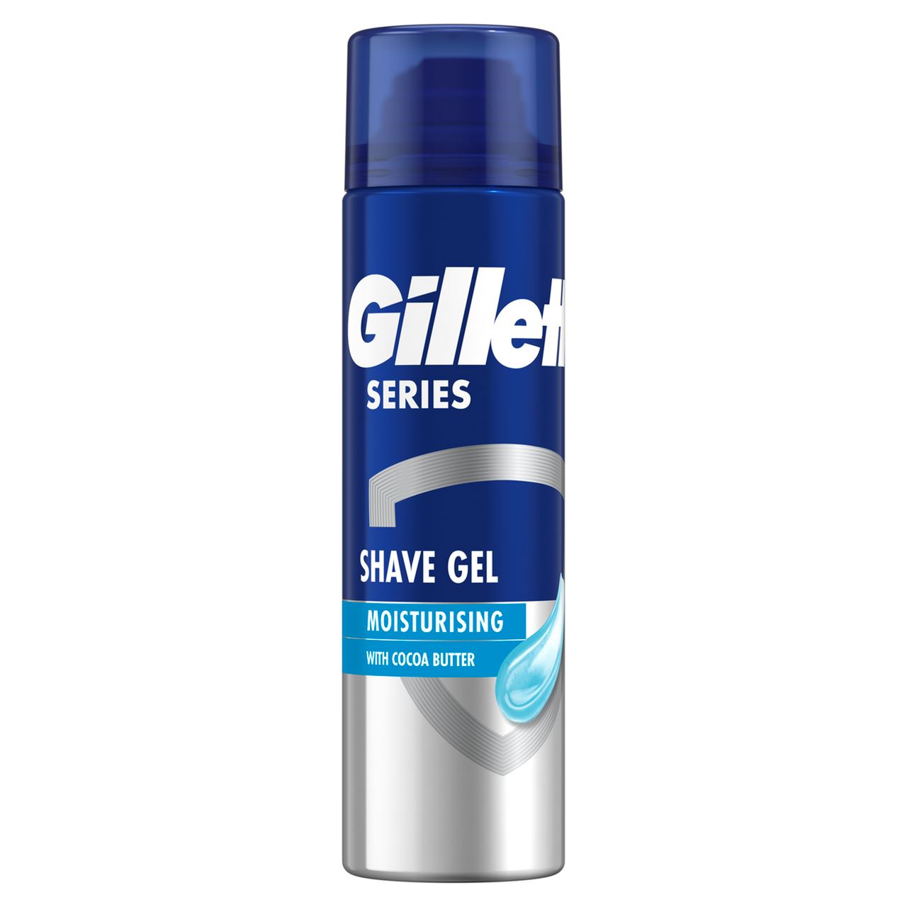 Gillette Гель для гоління Series Зволожуючий з маслом какао 0,2л