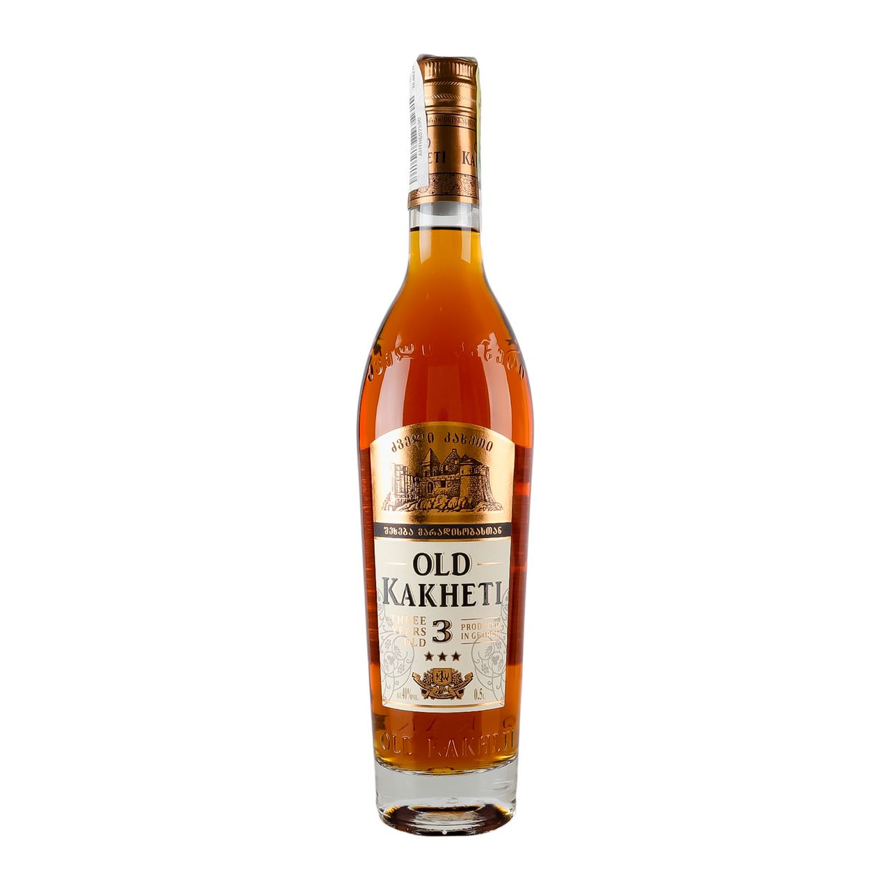 Old Kakheti Бренді 3 зірки 40% 0,5л
