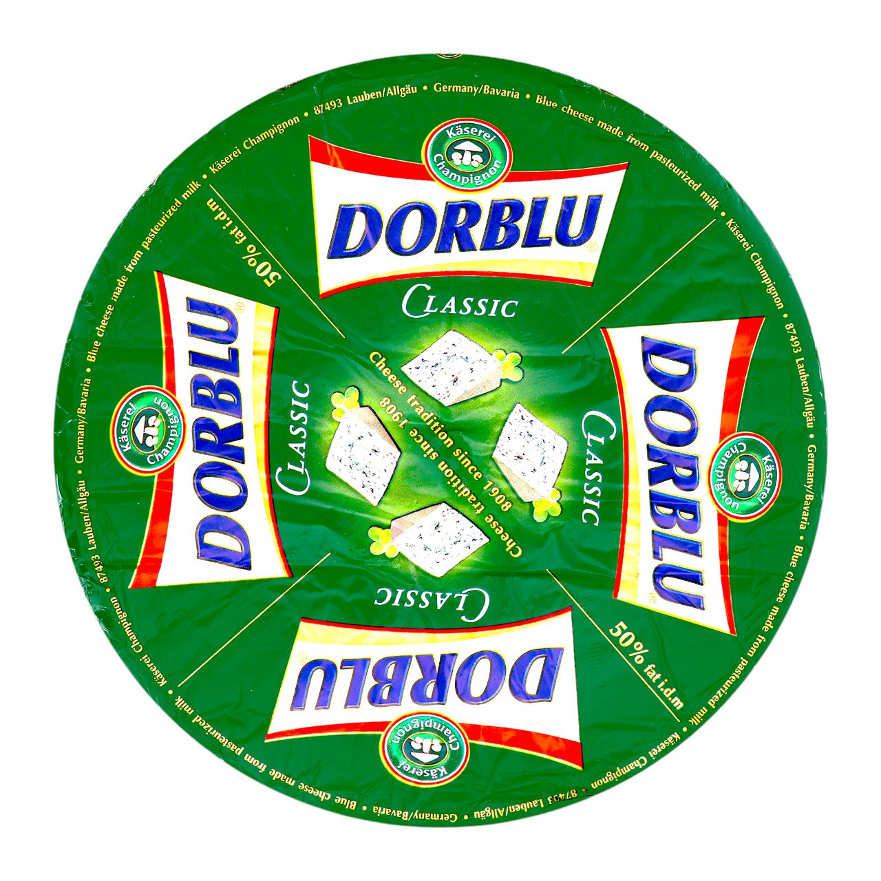 Kaserei champignon Сир Dorblu Clаssic напівтвердий 50% кг