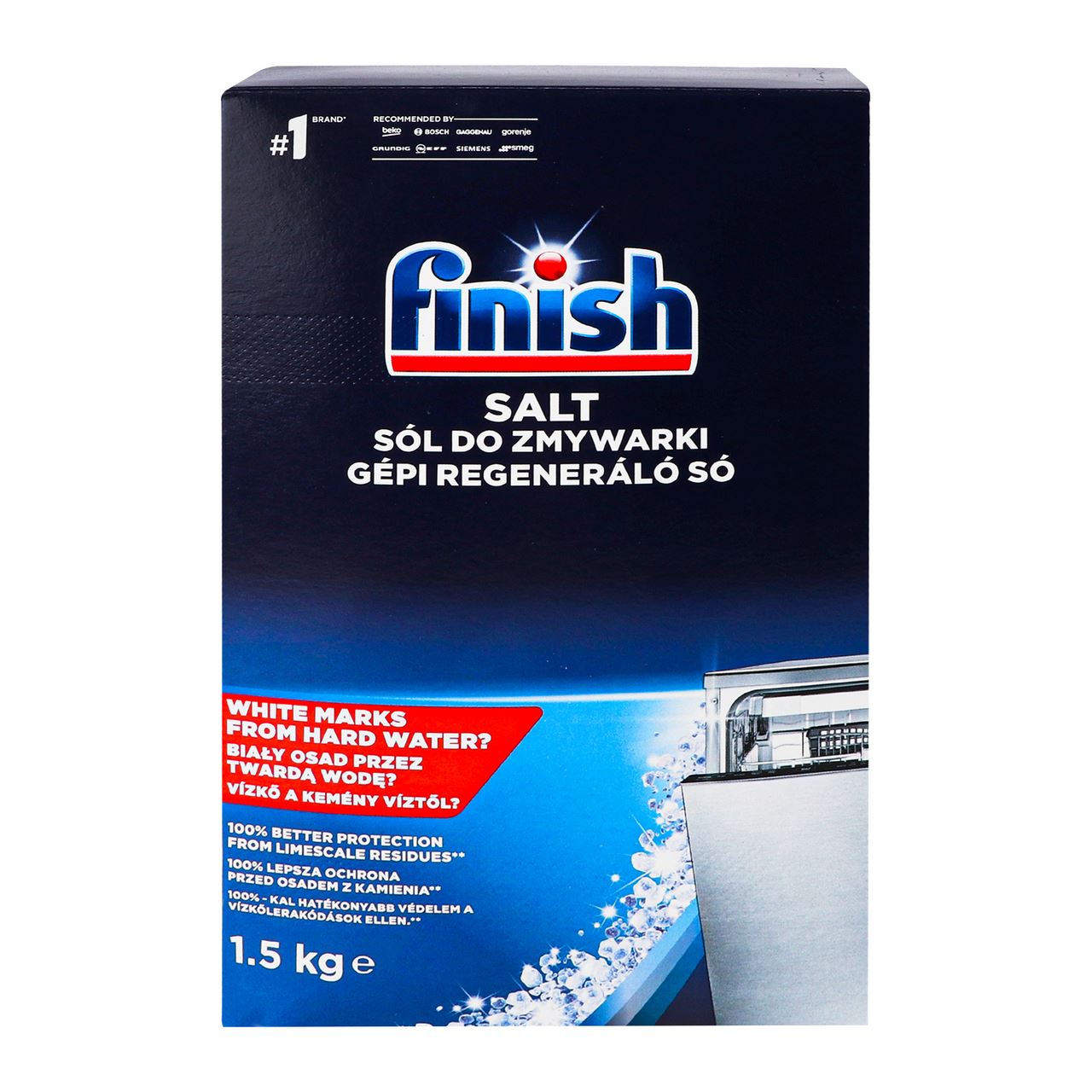 Сіль для посудомийних машин Finish 1,5кг