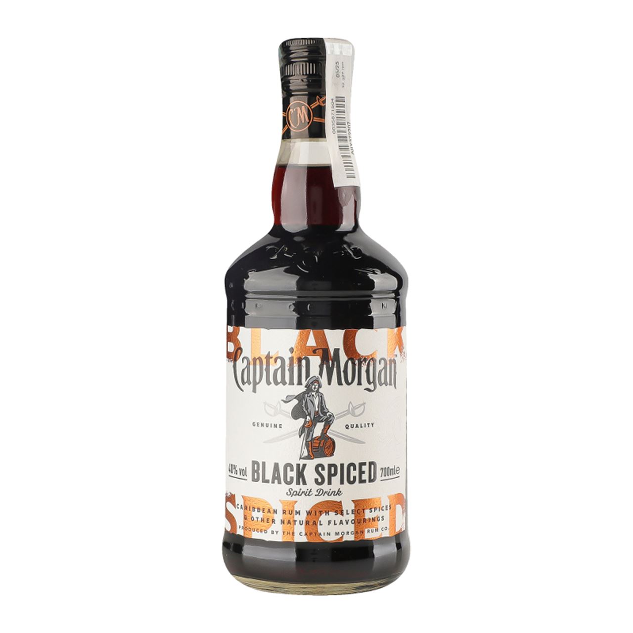 Captain Morgan Ром Black Spiced 40% 0,7л