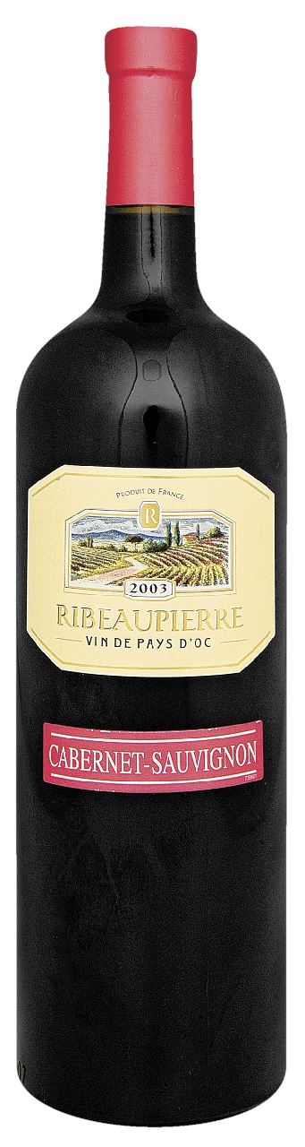 Ribeaupierre Вино Cabernet Sauvignon червоне сухе13,5% 0,75л
