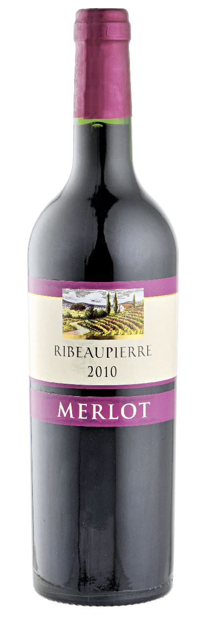 Ribeaupierre Вино Merlot червоне сухе 12,5% 0,75л