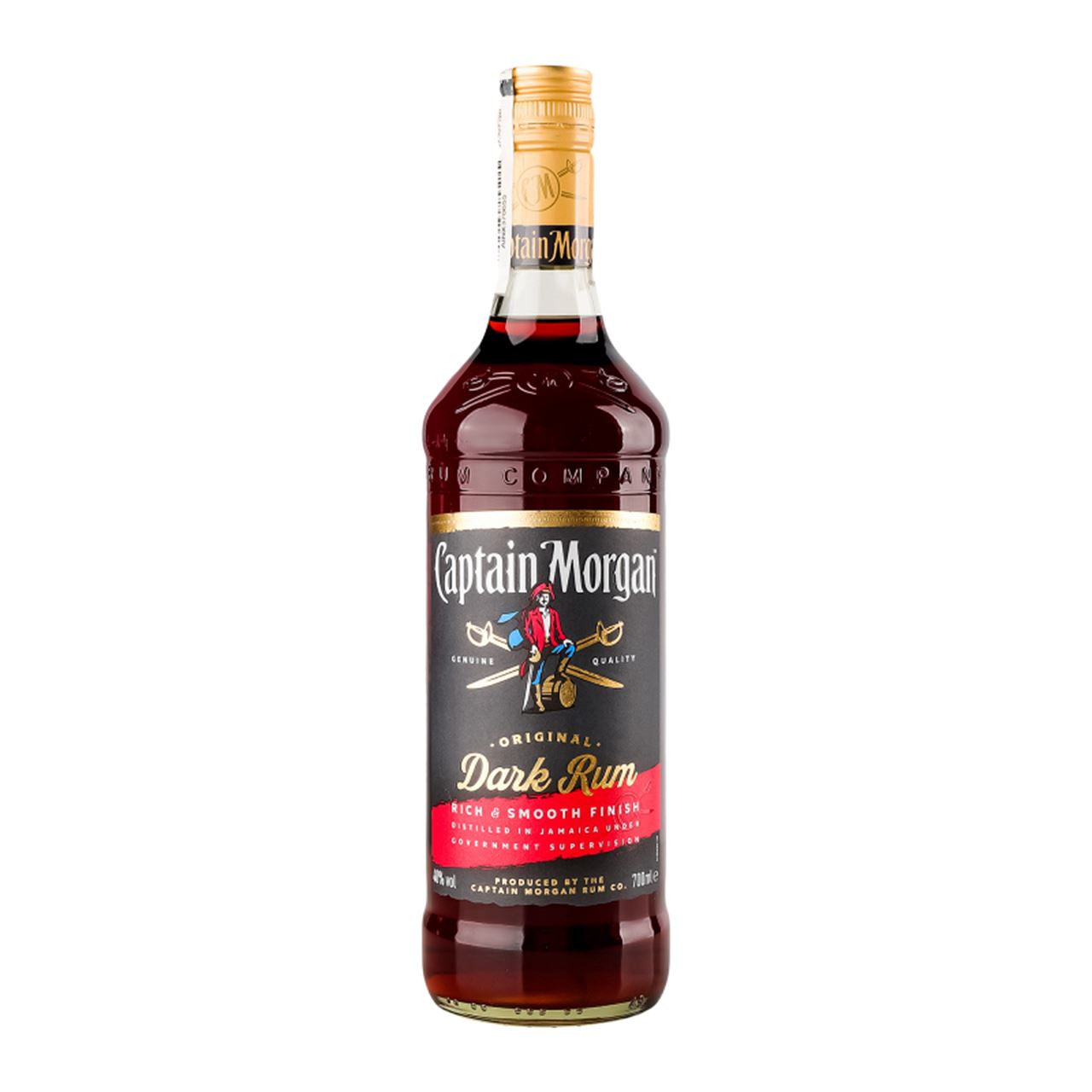 Captain Morgan Ром Dark 40% 0,7л
