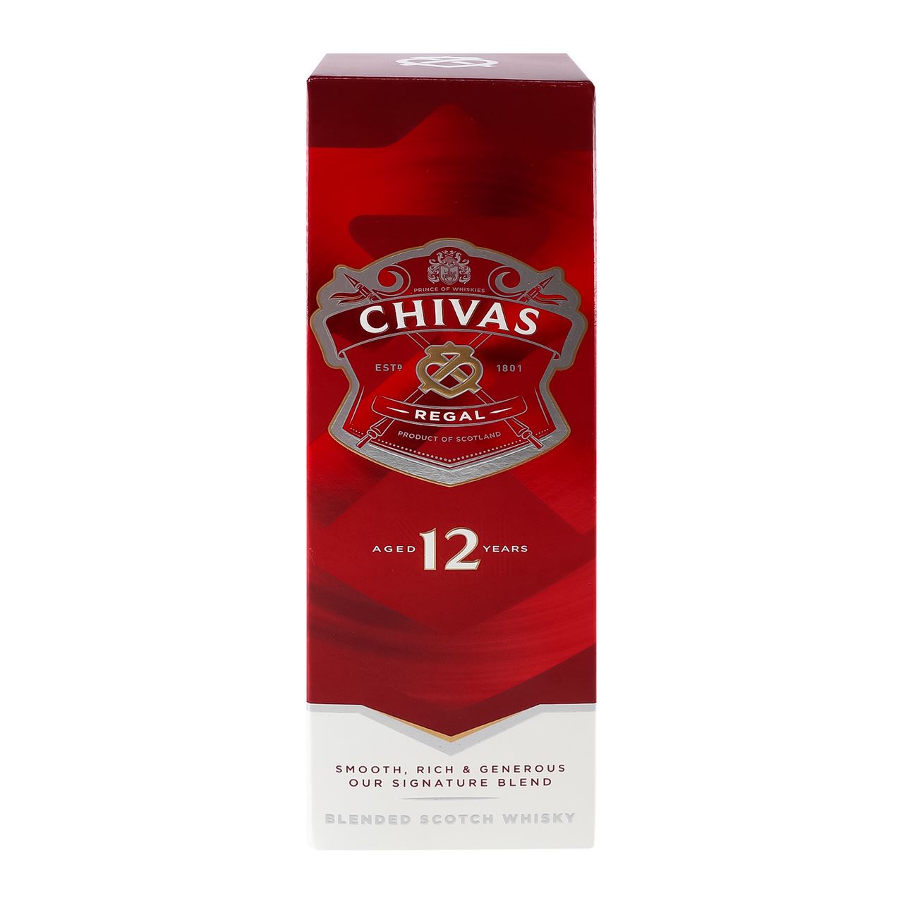 Chivas Regal Віскі 12YO шотландський купажований 40% 0,5л