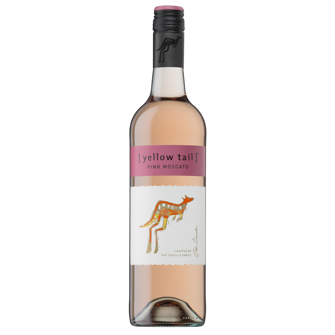 [yellow tail] Вино Muscat Rose рожеве напівсолодке 7,5% 0,75л