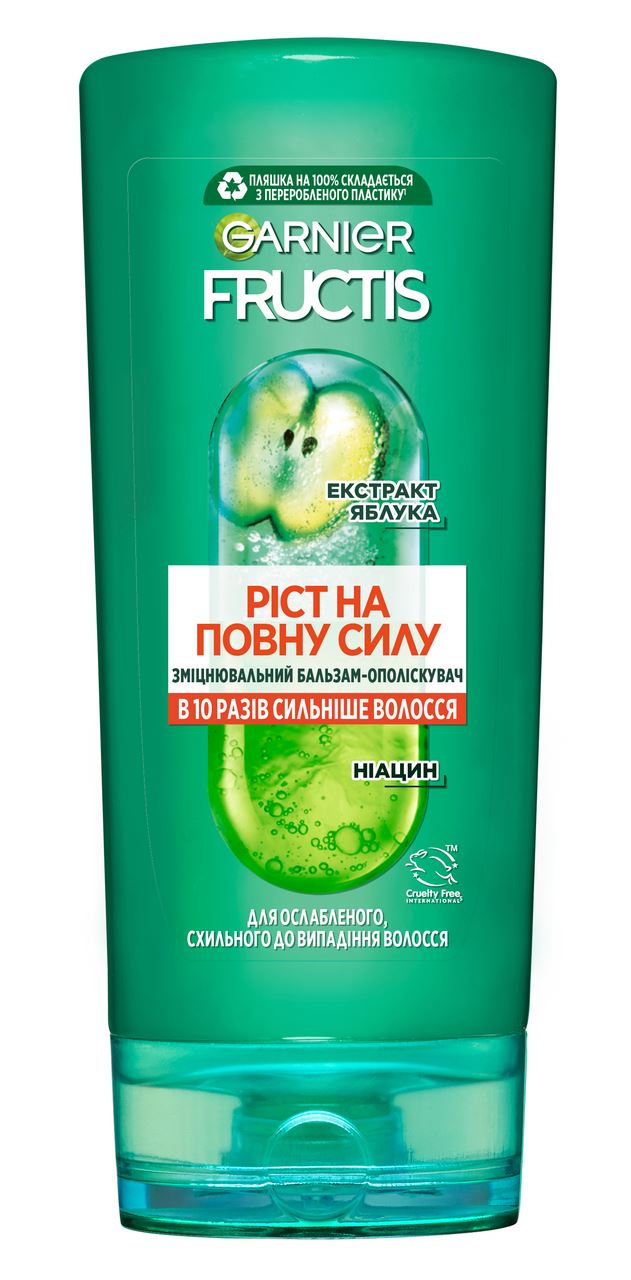 FRUCTÍS Бальзам-ополіскувач Garnier Ріст на повну силу 200мл