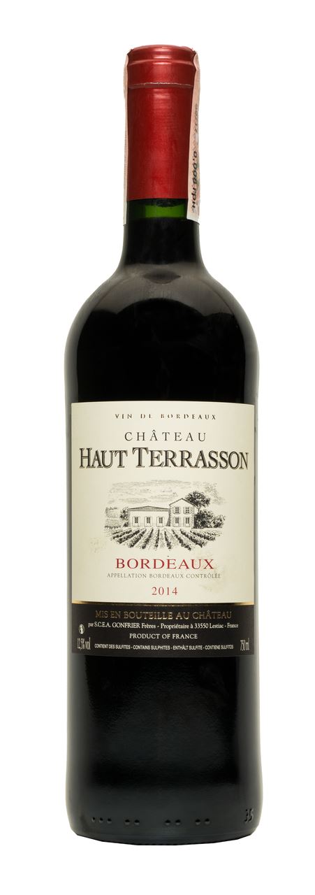 Chateau Haut Terrasson Вино червоне сухе 12,5% 0,75л