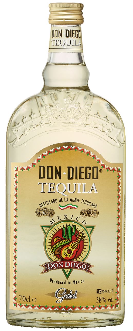Don Diego Текіла Gold 38% 0,7л