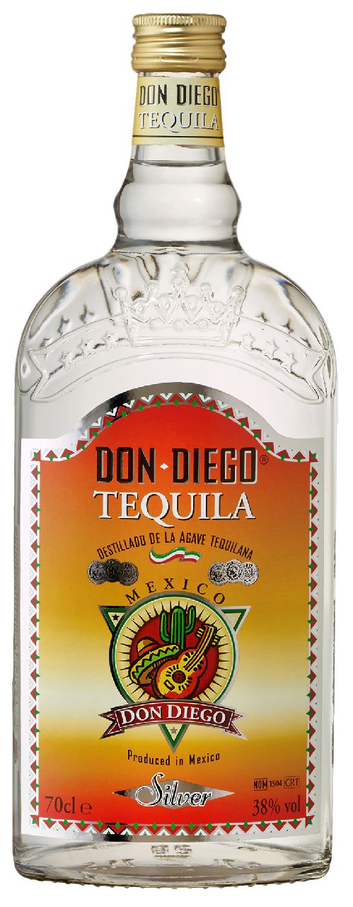 Don Diego Текіла Silver 38% 0,7л