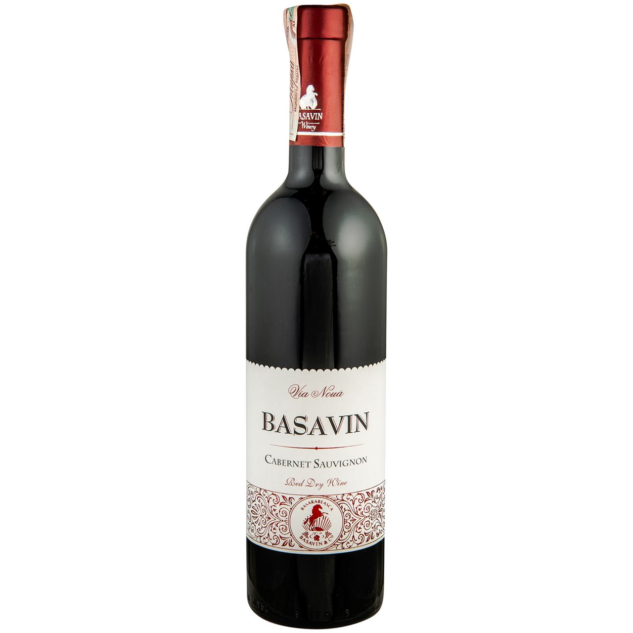 Basavin Вино Cabernet червоне сухе 12% 0,75л