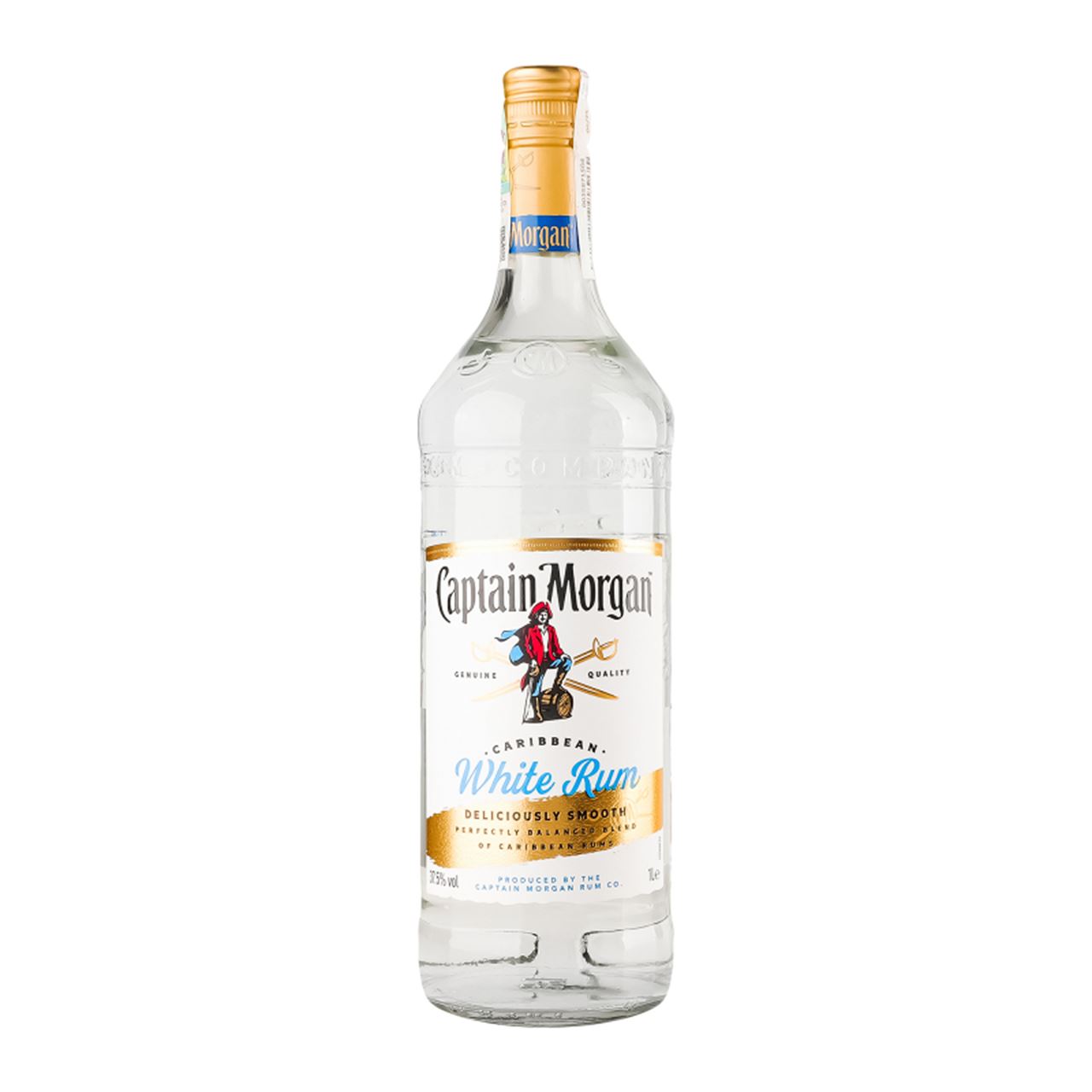Captain Morgan Ром White 37,5% 1л