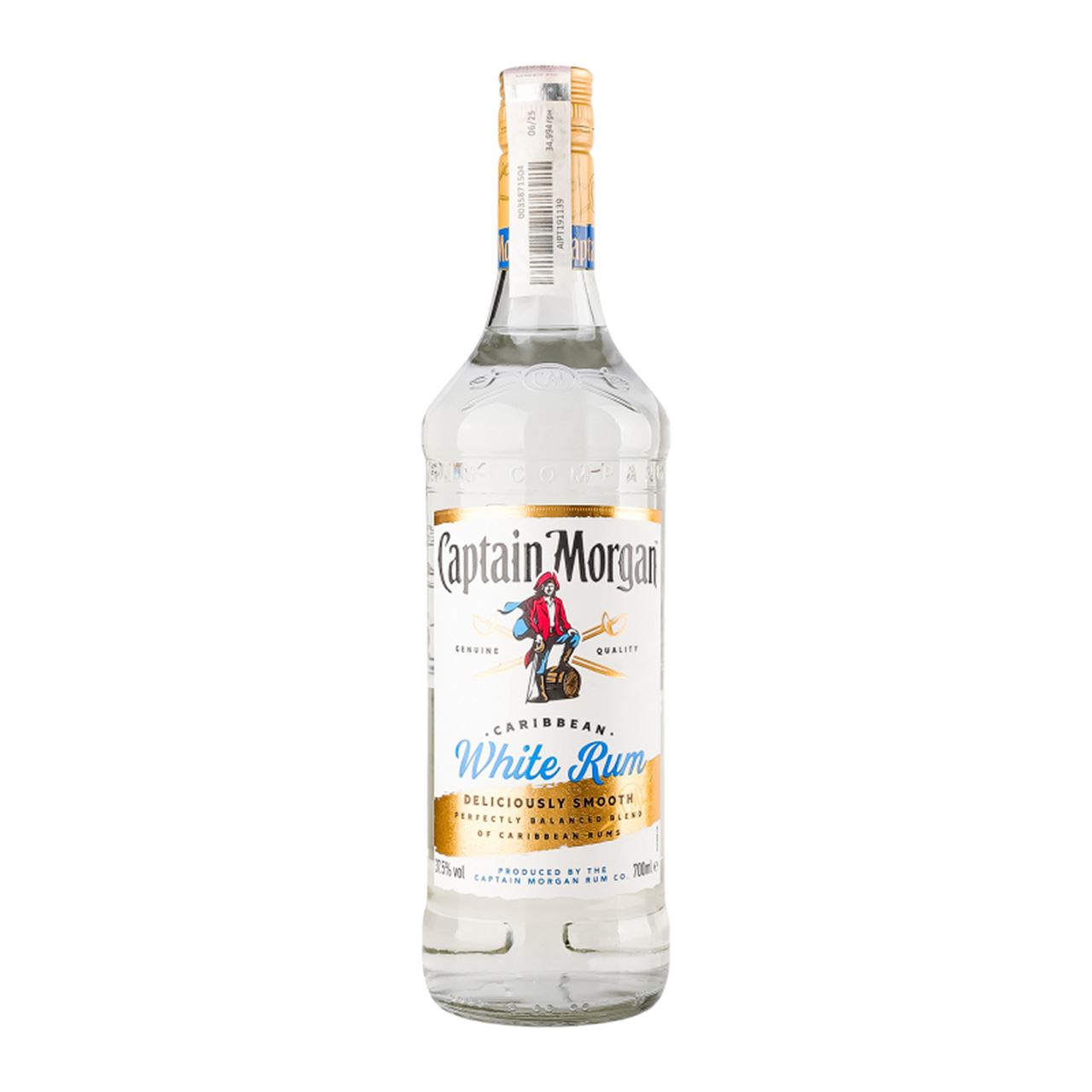 Captain Morgan Ром White 37,5% 0,7л