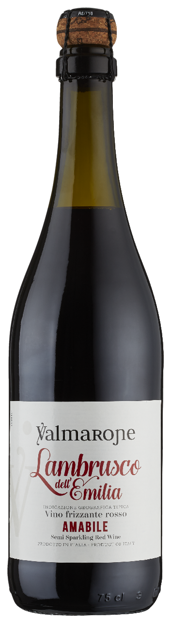 Valmarone Вино Lambrusco dell` Emilia Rosso червоне 8% 0,75л