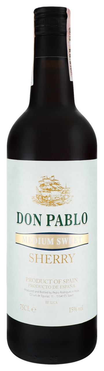 Don Pablo Вино кріплене Cherry Medium Sweet Golden 15% 0,75л