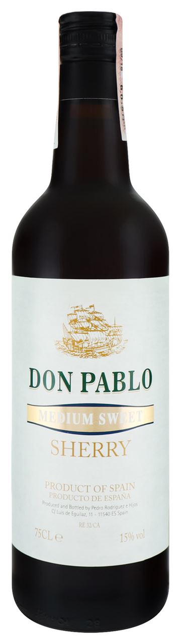Don Pablo Вино кріплене Cherry Medium Sweet Golden 15% 0,75л