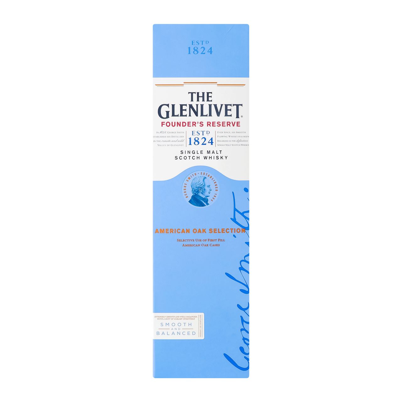 The Glenlivet Віскі шотландське односолодове 40% 700мл